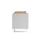 Manhattan Comfort Winston 70.86 TV Stand with 6 Shelves in White and Cinnamon 223851 - alternate 8